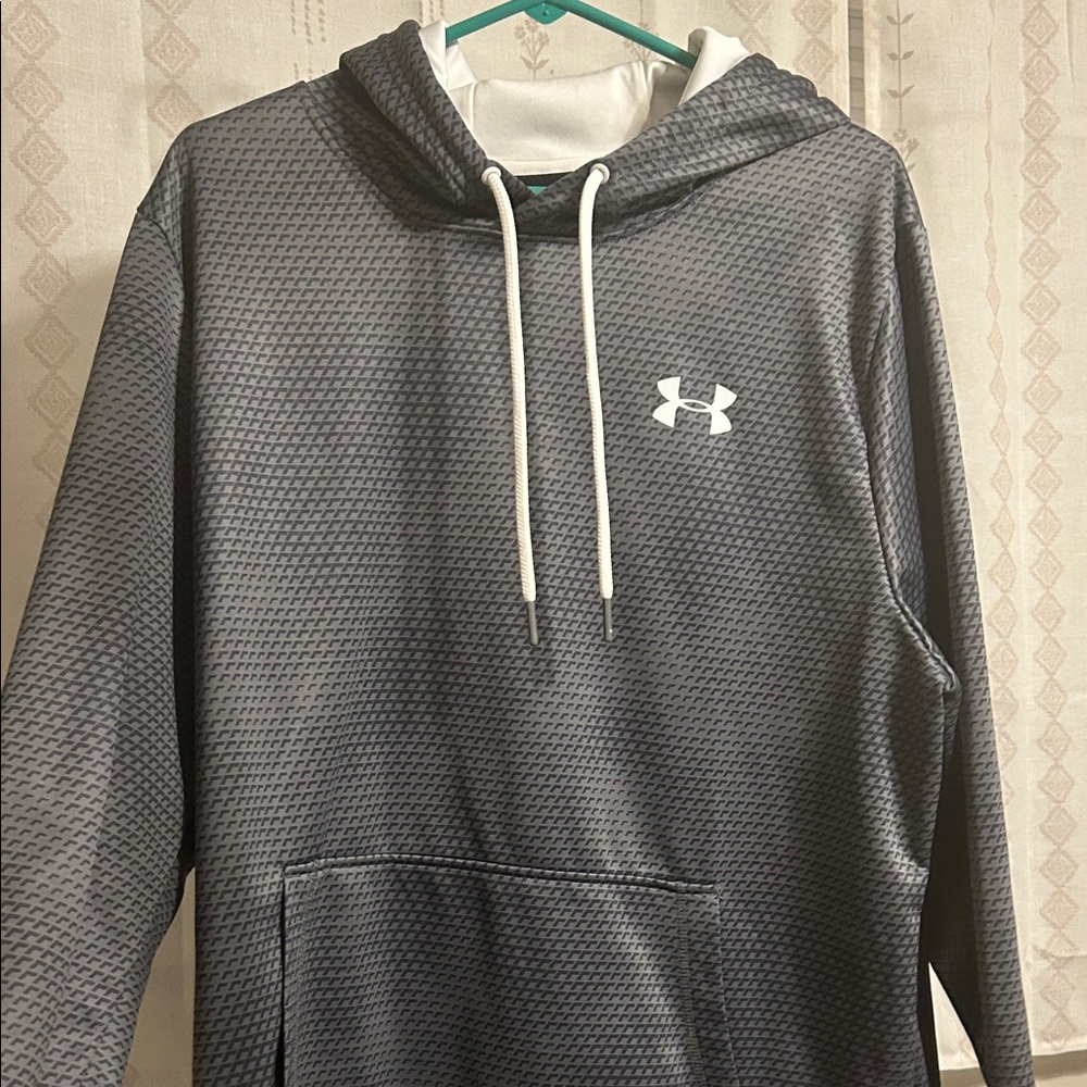 Under Armour Charcoal Patterned Men's Hoodie